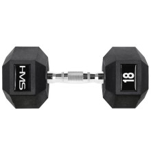 Гантель HMS HEX PRO 18 кг