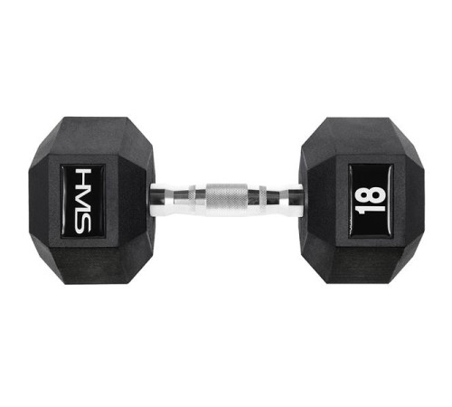 Гантель HMS HEX PRO 18 кг Гантель HMS HEX PRO 18 кг