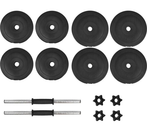 Бітумні гантелі vidaXL 2 х 10 кг
