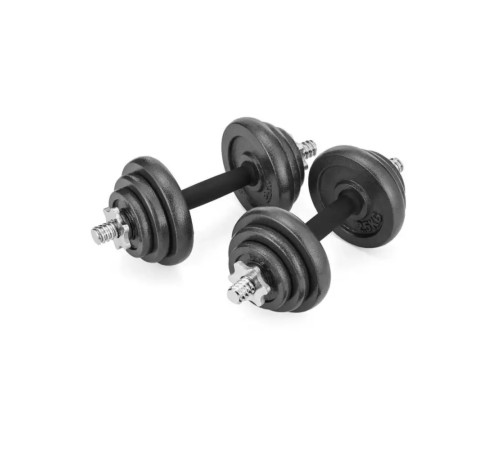 Гантелі розбірні чавунні Gymtek у кейсі 2 х 10 кг