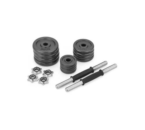 Гантелі розбірні чавунні Gymtek у кейсі 2 х 10 кг