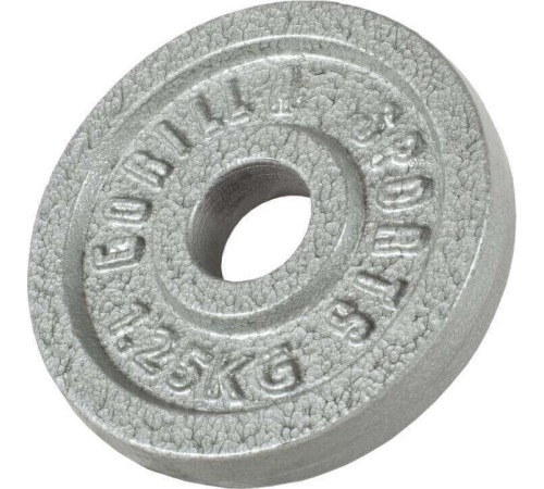 Гантелі чавунні Gorilla Sports 2 x 13,5 кг, сірі