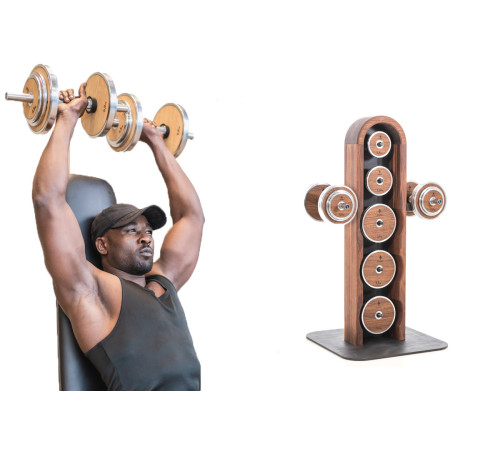 Набір для тренувань зі стійкою NOHRD WeightPlate Tower Club Ash Набір для тренувань зі стійкою NOHRD WeightPlate Tower Club Ash