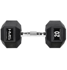 Гантель HMS HEX PRO 20 кг