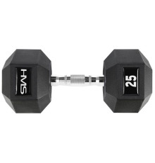 Гантель HMS HEX PRO 25 кг