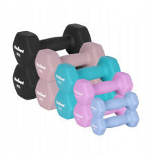 Гантелі неопренові Rebel Active RBA-2330-S5 2 x 1 кг, 2 x 2 кг, 2 x 3 кг, 2 x 4 кг, 2 x 5 кг