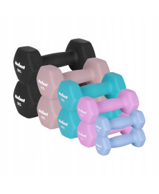 Гантелі неопренові Rebel Active RBA-2330-S5 2 x 1 кг, 2 x 2 кг, 2 x 3 кг, 2 x 4 кг, 2 x 5 кг