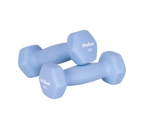 Гантелі неопренові Rebel Active RBA-2330-S5 2 x 1 кг, 2 x 2 кг, 2 x 3 кг, 2 x 4 кг, 2 x 5 кг