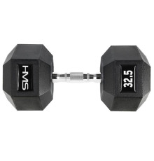 Гантель HMS HEX PRO 32,5 кг