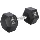 Гантель HMS HEX PRO 32,5 кг