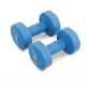 Гантелі неопренові Hop-Sport HS-V080DR 2 x 8 кг блакитний