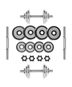 Гантелі розбірні в кейсі HMS STC20, 20 кг