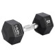Гантель шестигранна HMS HEX PRO, 12 кг