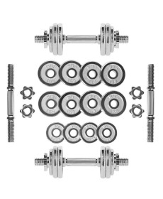 Гантелі розбірні в кейсі HMS STC15, 15 кг