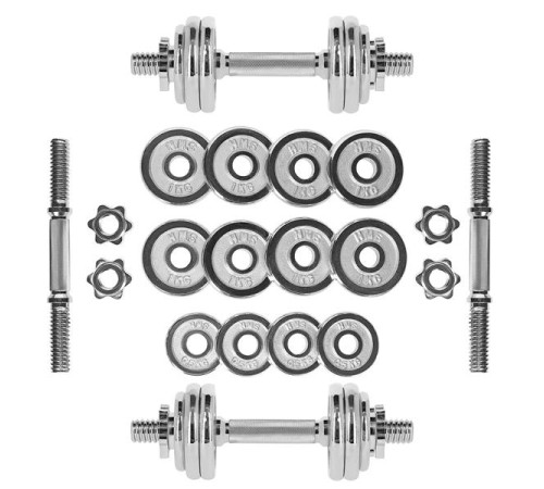 Гантелі розбірні в кейсі HMS STC15, 15 кг