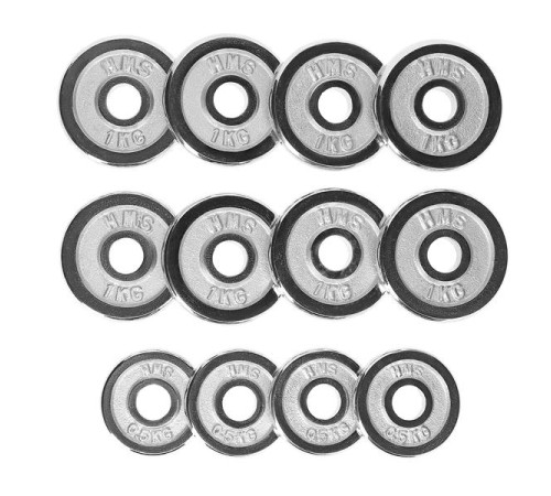 Гантелі розбірні в кейсі HMS STC15, 15 кг