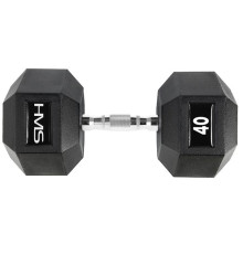 Гантель HMS HEX PRO 40 кг