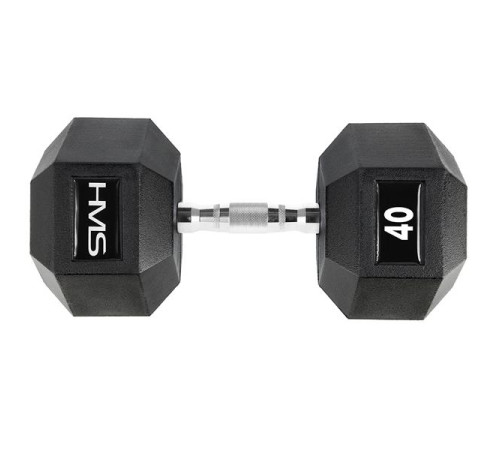 Гантель HMS HEX PRO 40 кг Гантель HMS HEX PRO 40 кг