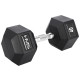 Гантель HMS HEX PRO 40 кг