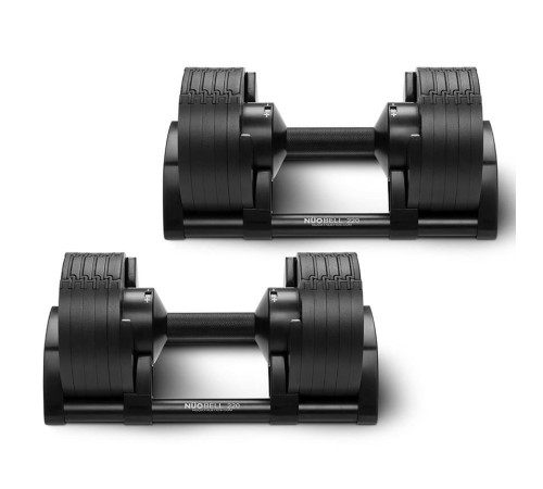 Гантелі набірні NUO Nuobell All Black 2-20 кг пара