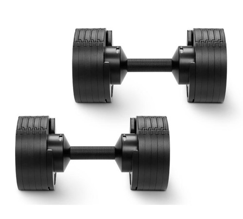 Гантелі набірні NUO Nuobell All Black 2-20 кг пара