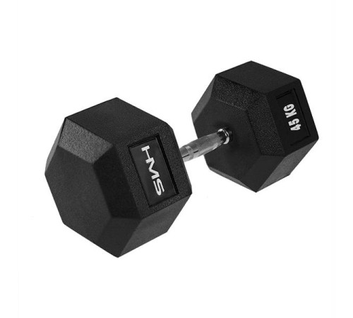 Гантель HMS HEX PRO 45 кг Гантель HMS HEX PRO 45 кг