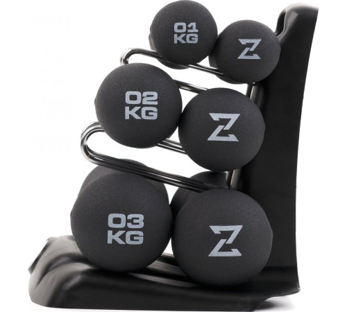 Набір гантелей Zipro Neoprene 12 кг Набір гантелей Zipro Neoprene 12 кг