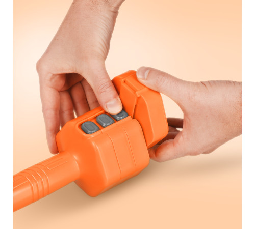 Гантелі шестигранні розбірні HMS HL03 2 x 2,5 кг, оранжеві