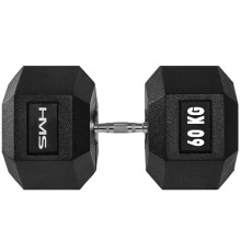 Гантель HMS HEX PRO 60 кг