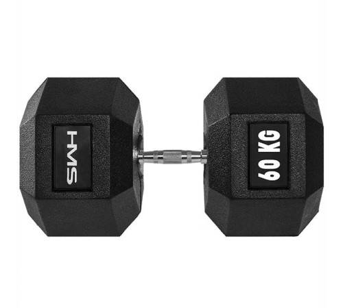 Гантель HMS HEX PRO 60 кг Гантель HMS HEX PRO 60 кг