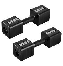 Гантелі розбірні HMS HL02 2 x 5 кг, чорні