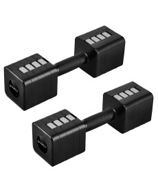 Гантелі розбірні HMS HL02 2 x 5 кг, чорні