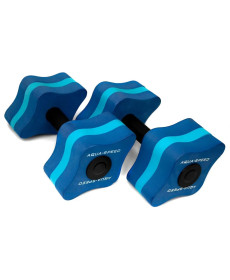 Гантелі для аквафітнесу Aqua Speed, 11 x 15 x 8 см, сині
