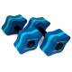 Гантелі для аквафітнесу Aqua Speed, 11 x 15 x 8 см, сині