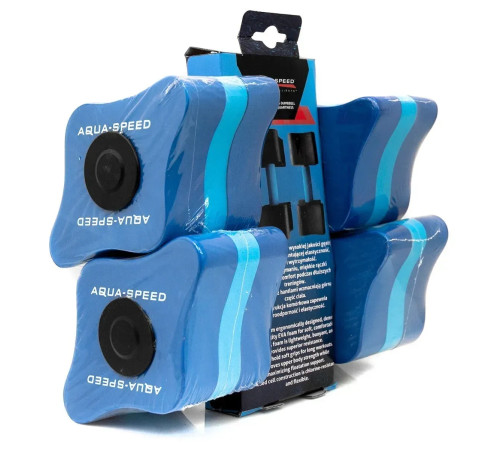 Гантелі для аквафітнесу Aqua Speed, 11 x 15 x 8 см, сині