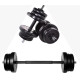 Гантелі розбірні RN Sport зі з'єднувачем для штанги 2 х 21 кг