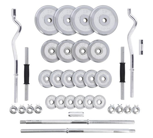 Гантелі розбірні в кейсі HMS STC55, 55 кг