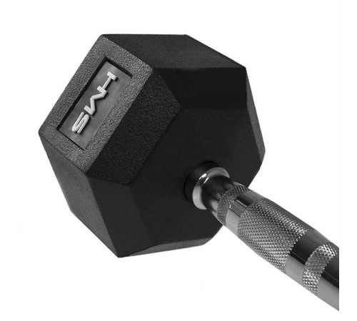 Гантеля HEX PRO HMS - 50 кг/чорна Гантеля HEX PRO HMS - 50 кг/чорна