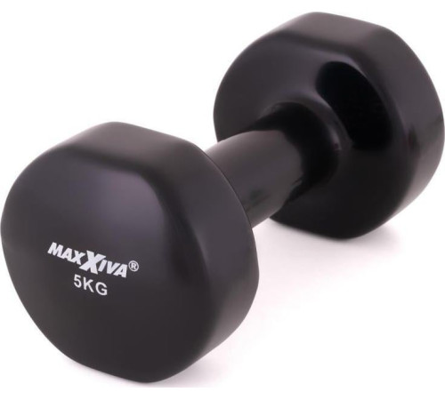 Гантелі Maxxiva D84992 вінілові 2 x 5 кг Гантелі Maxxiva D84992 вінілові 2 x 5 кг