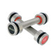 Хромована гантель 2 x 2 кг HMS HH02 PREMIUM