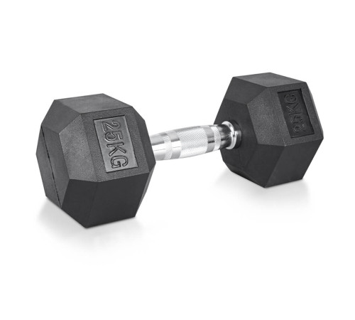 Гантель шестигранна inSPORTline Hexclusive 25 кг