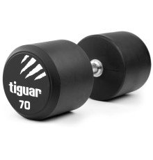 Гантель прогумована Tiguar TI-WHPU0700 70 кг