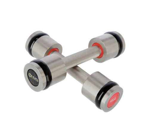 Хромована гантель 2 x 4 кг HMS HH04 PREMIUM Хромована гантель 2 x 4 кг HMS HH04 PREMIUM