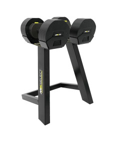 Гантелі регульовані MX SELECT MX55 Dumbbell 4.5 - 24.9 KG + ПІДСТАВКА