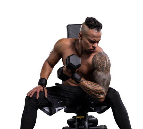 Гантель шестиранна inSPORTline Hexclusive 30 кг