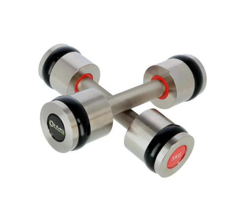 Хромована гантель 2 x 5 кг HMS HH05 PREMIUM Хромована гантель 2 x 5 кг HMS HH05 PREMIUM