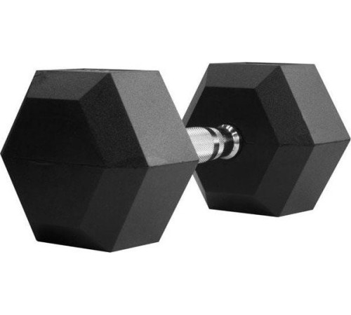 Гантель Thorn+Fit Hex прогумована 1 х 17,5 кг