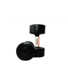 Гантелі пластикові CEMENT DUMBELL 2 х 5 кг, чорні