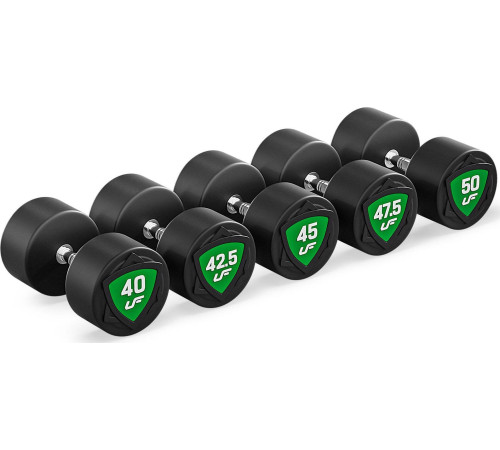 Гантелі прогумовані UpForm Hantle 2 х 40-50 кг