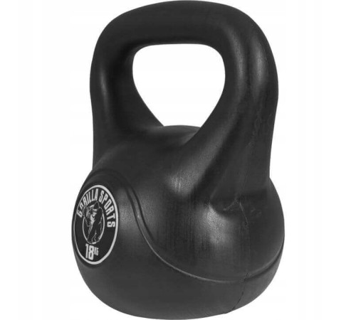 Гиря бітумна Gorilla Sports 18 кг